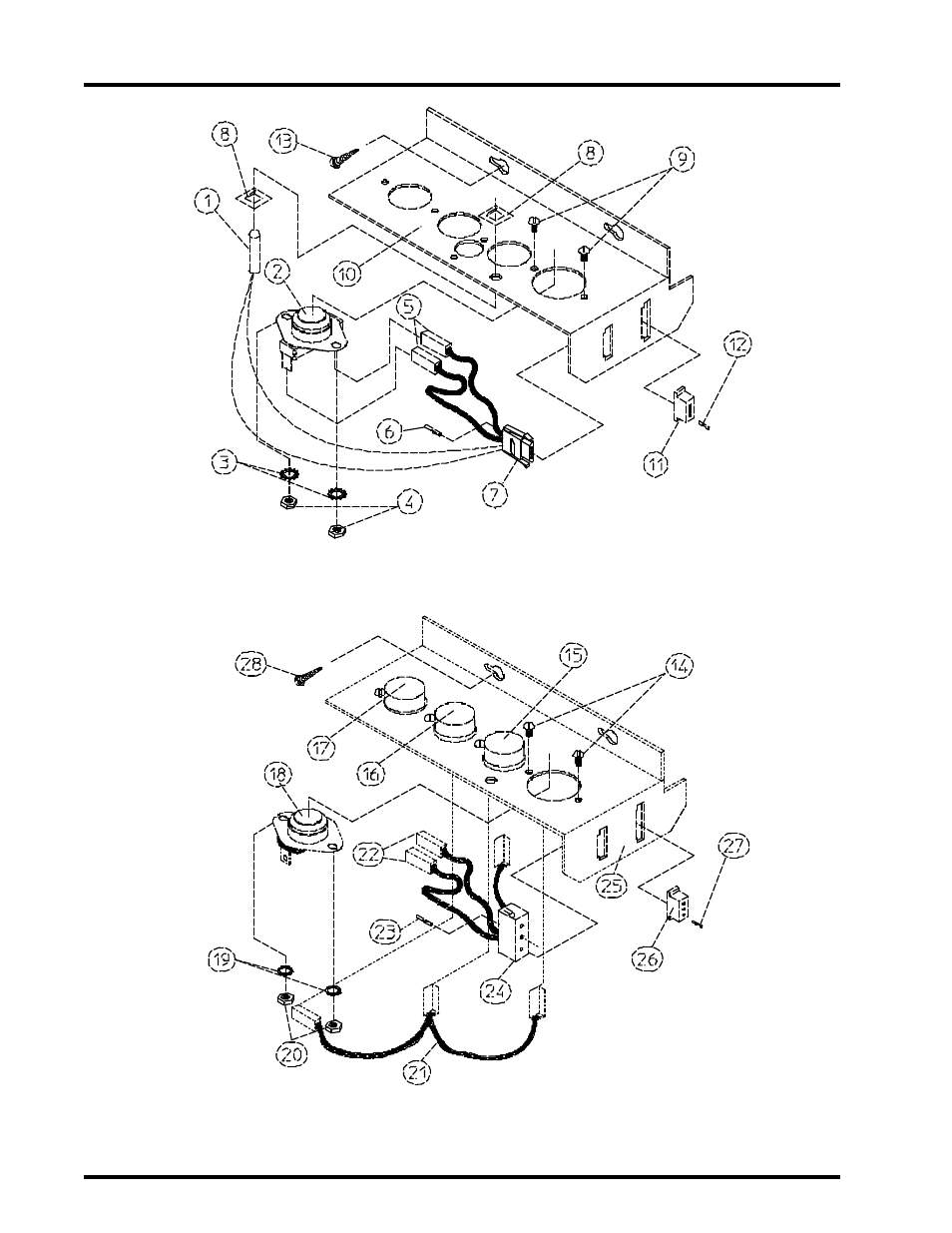 Sensor bracket assemblies , 31 | ADC UD-50 User Manual | Page 32 / 61