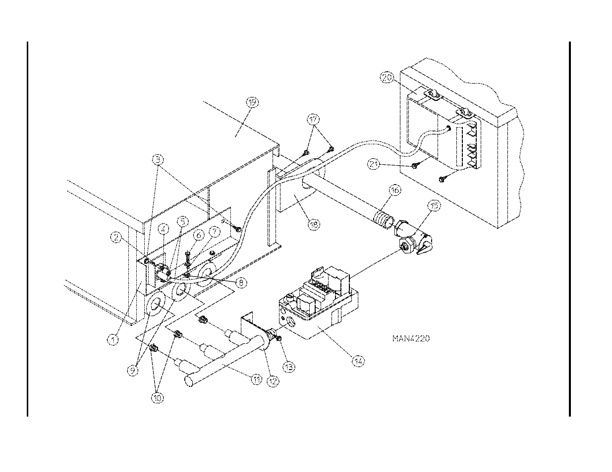 Direct spark ignition (dsi) burner assembly , 37 | ADC UD-50 User Manual | Page 38 / 61