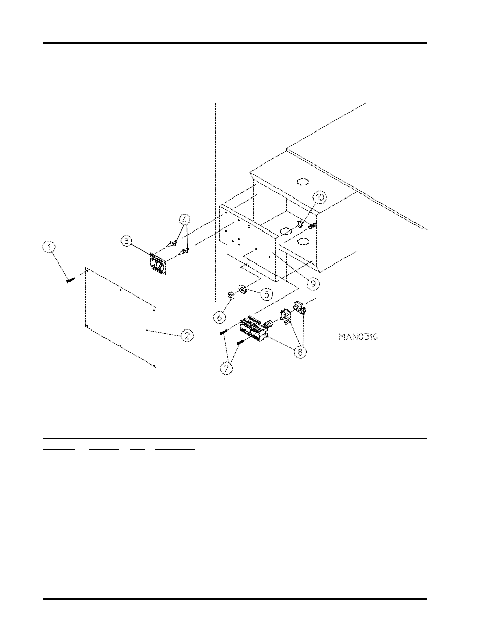 Microprocessor reversing control assembly, Telemecanique | ADC UD-50 User Manual | Page 48 / 61