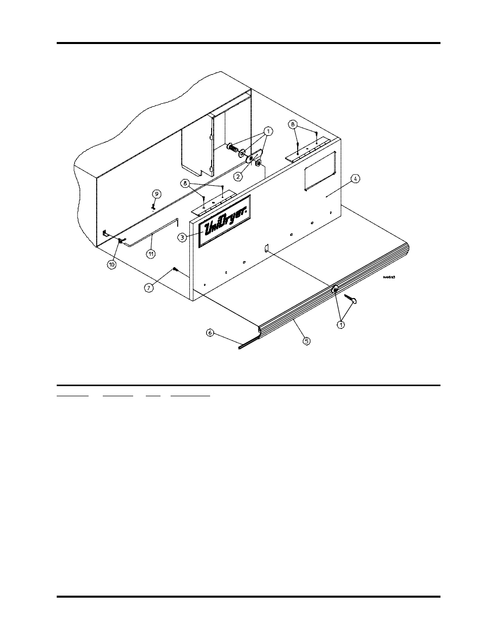 High security control door assembly | ADC UD-50 User Manual | Page 5 / 61