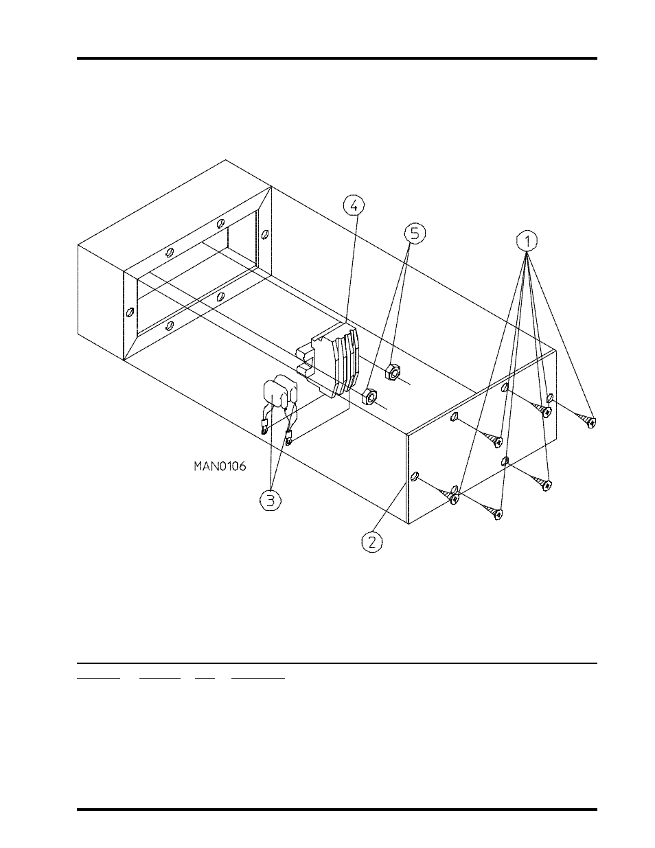 Phase (3ø) motor, electric relay panel assembly, Furnas | ADC UD-50 User Manual | Page 53 / 61