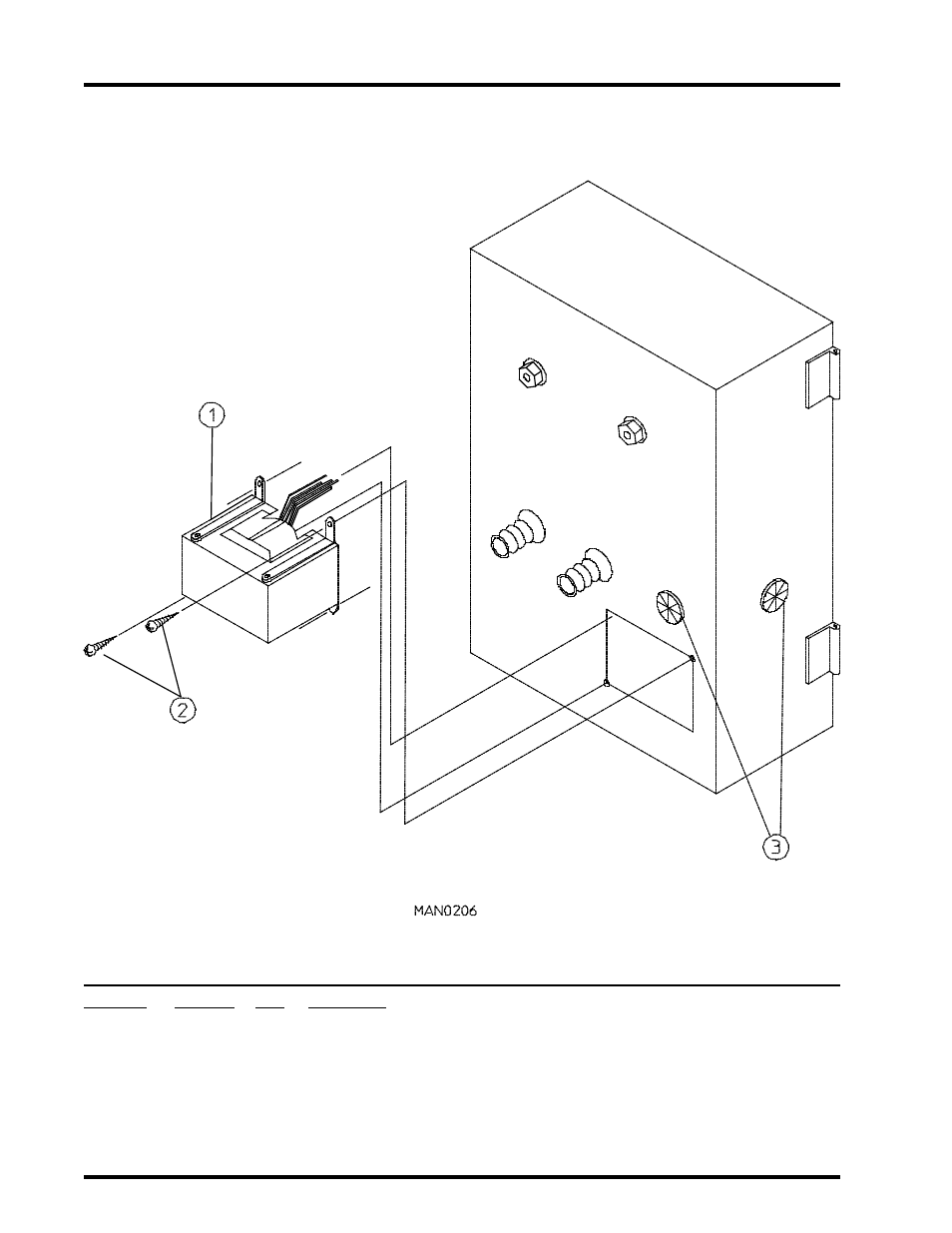 Control/heat step down transformer, For globar | ADC UD-50 User Manual | Page 54 / 61
