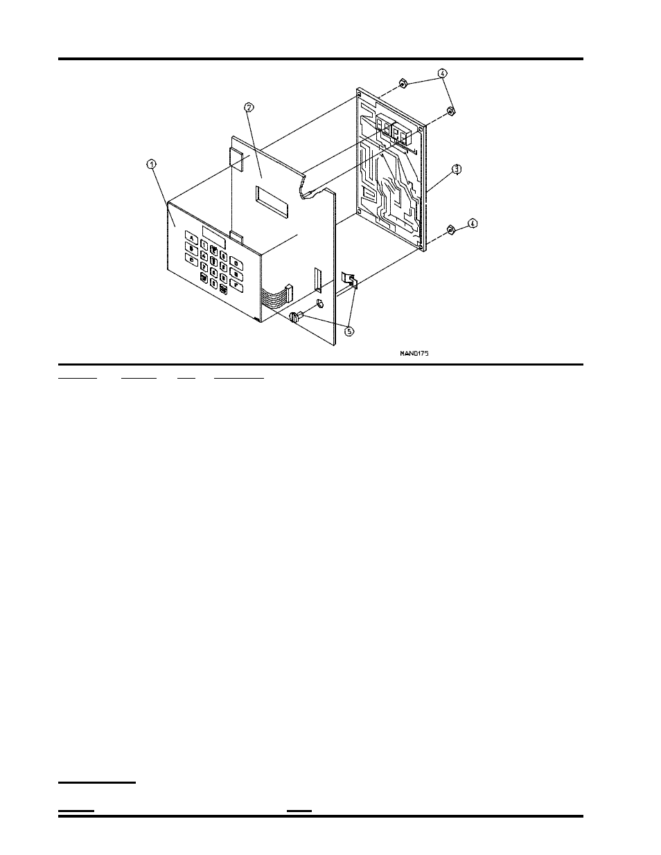 Phase 3 opl microprocessor control panel assembly | ADC UD-50 User Manual | Page 6 / 61