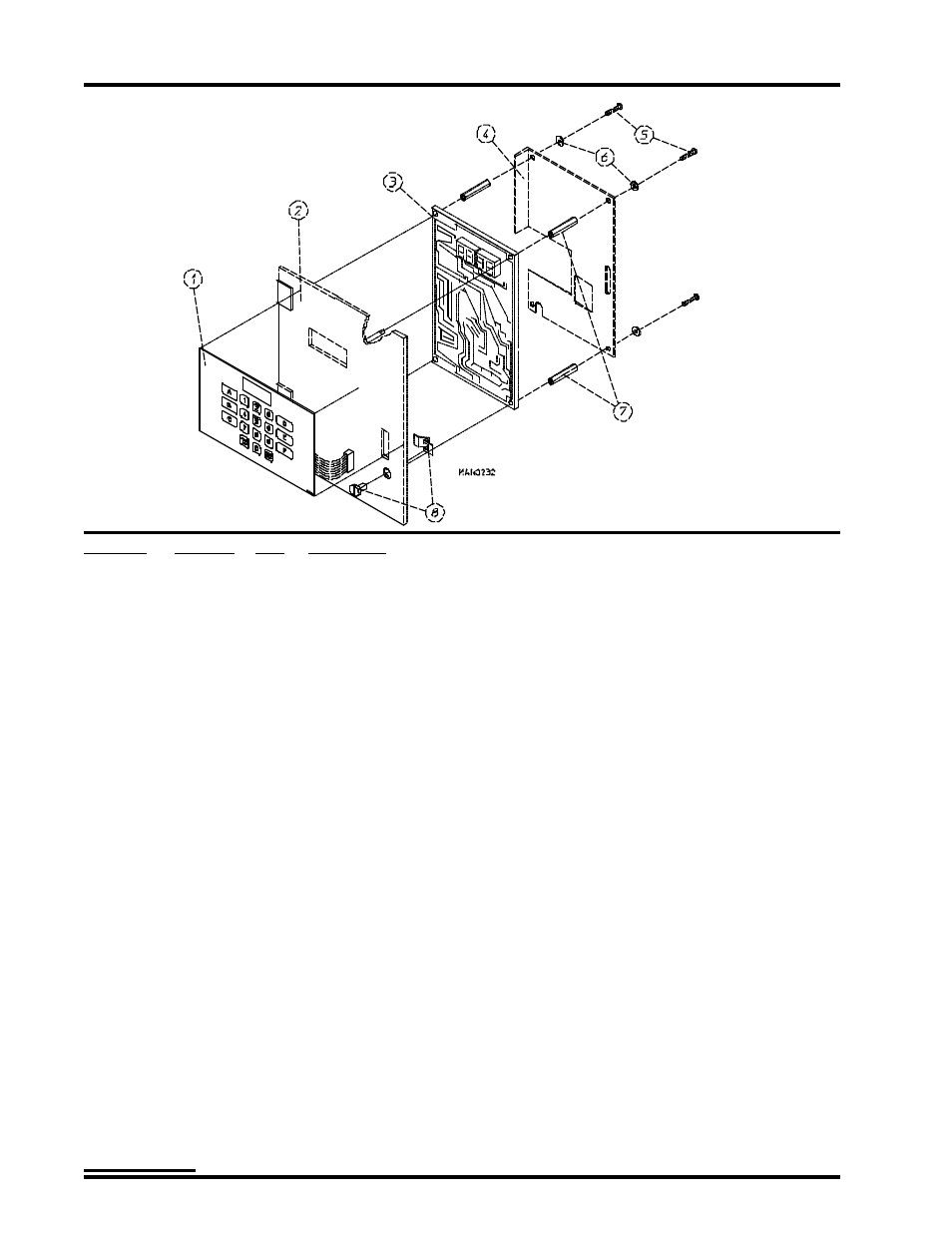 Phase 4 opl non-reversing control panel assembly | ADC UD-50 User Manual | Page 8 / 61