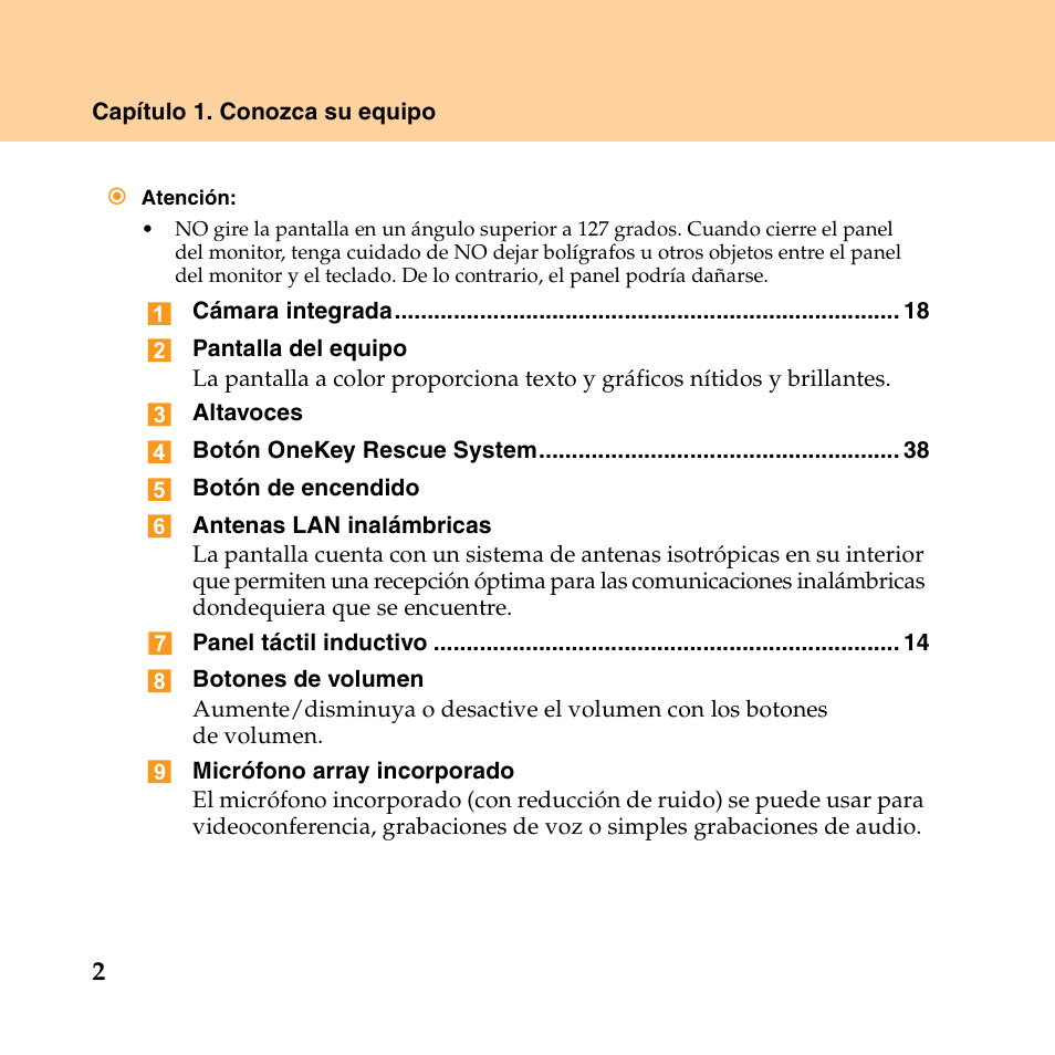 Lenovo IdeaPad Y550P User Manual | Page 10 / 148