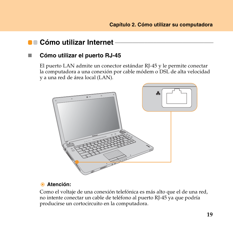 Cómo utilizar internet | Lenovo IdeaPad Y550P User Manual | Page 27 / 148