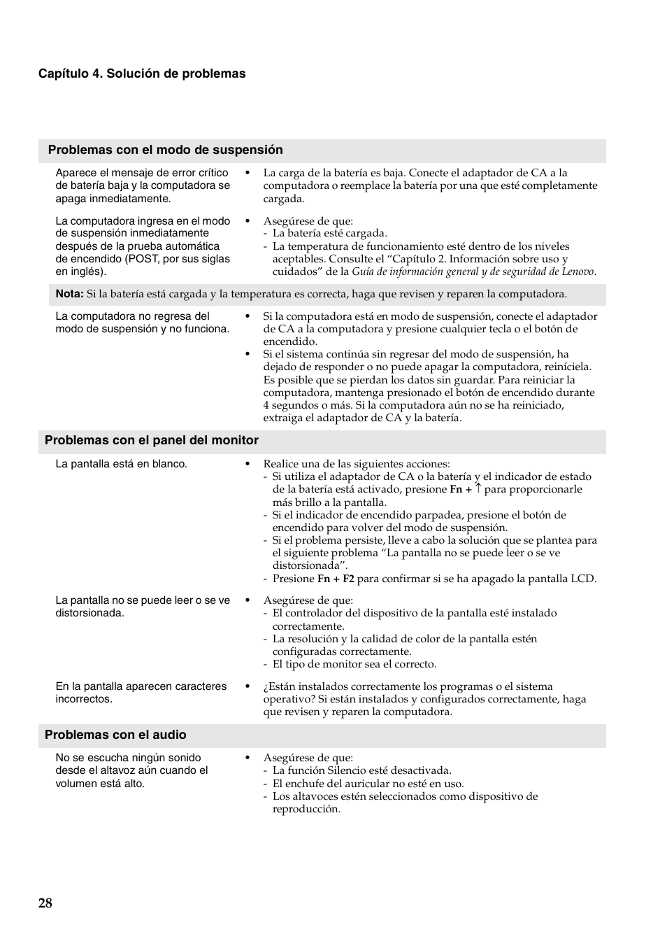 Lenovo IdeaPad Y500 Notebook User Manual | Page 32 / 41