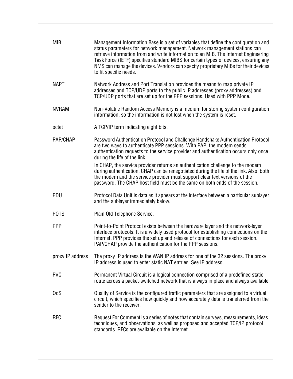 ADC Megabit Modem 700F User Manual | Page 129 / 140