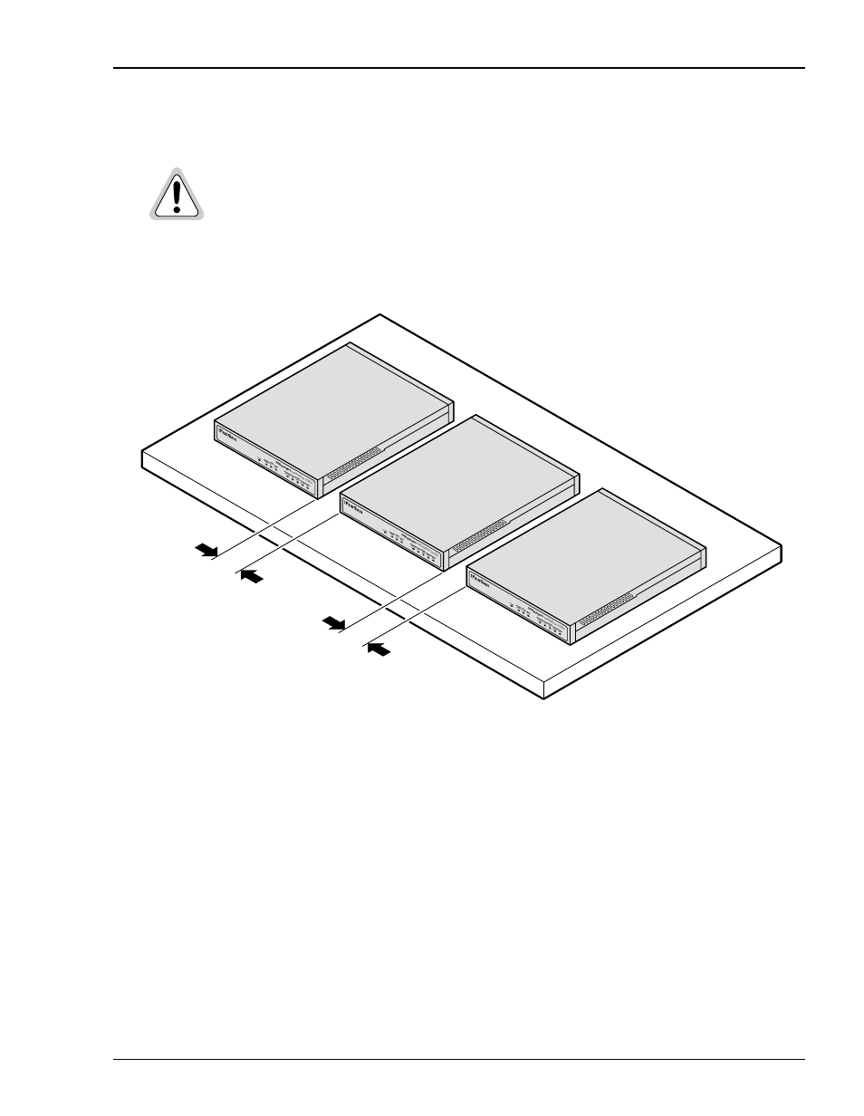 Flat-surface mount, Minimum 1-inch clearance minimum 1-inch clearance, Pwr link tx rx sy nc tx rx mar oh | ADC Megabit Modem 700F User Manual | Page 21 / 140