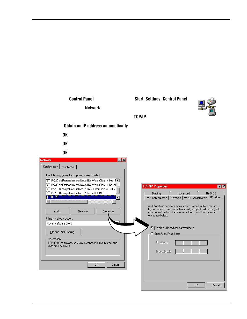 Ip a, Etting, Equest | Ddress | ADC Megabit Modem 700F User Manual | Page 93 / 140