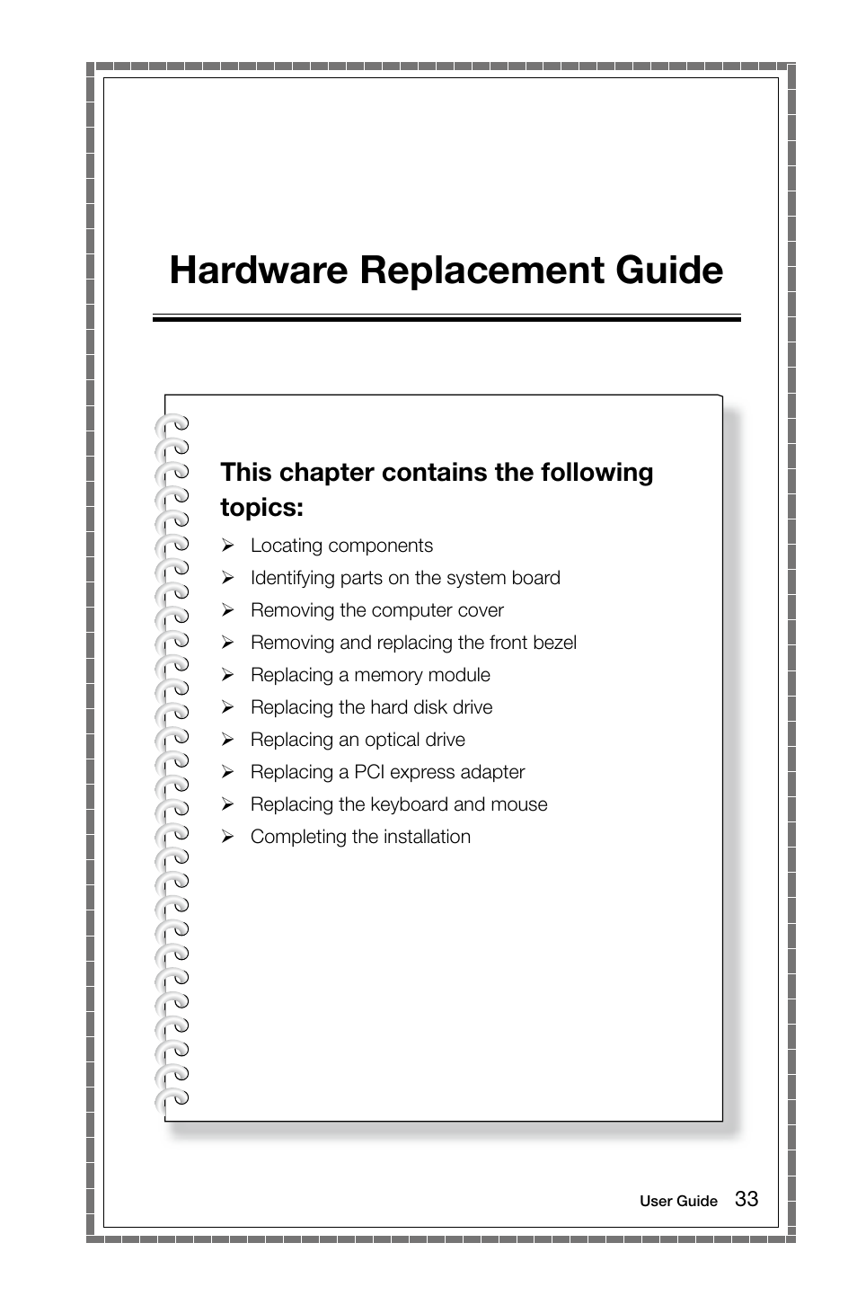 Hardware replacement guide | Lenovo H530 Desktop User Manual | Page 38 / 63