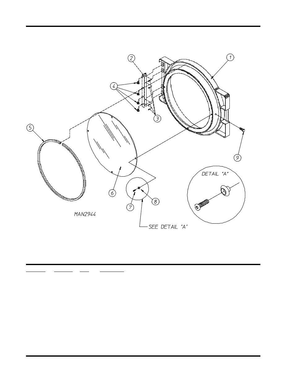 Plastic main door assembly | ADC AD-25 User Manual | Page 22 / 69
