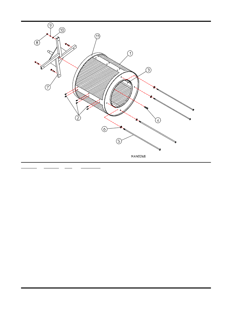 Ad-25 basket (tumbler)/support assembly | ADC AD-25 User Manual | Page 28 / 69