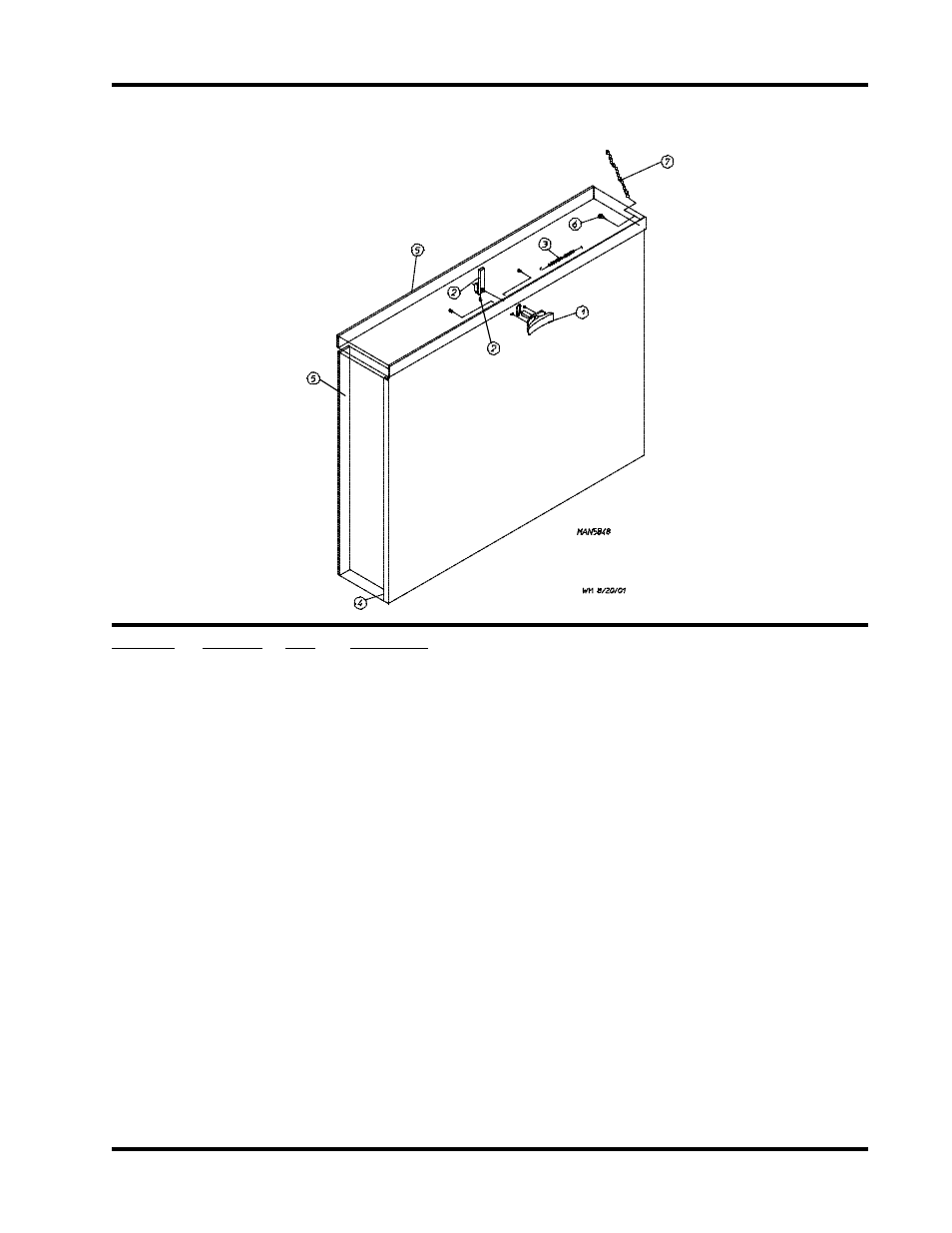 Drop lint door assembly without trim, For ad-15 opl models mfd. as of july 24, 1999, For ad-25 opl models mfd. as of november 11, 1998 | ADC AD-25 User Manual | Page 29 / 69