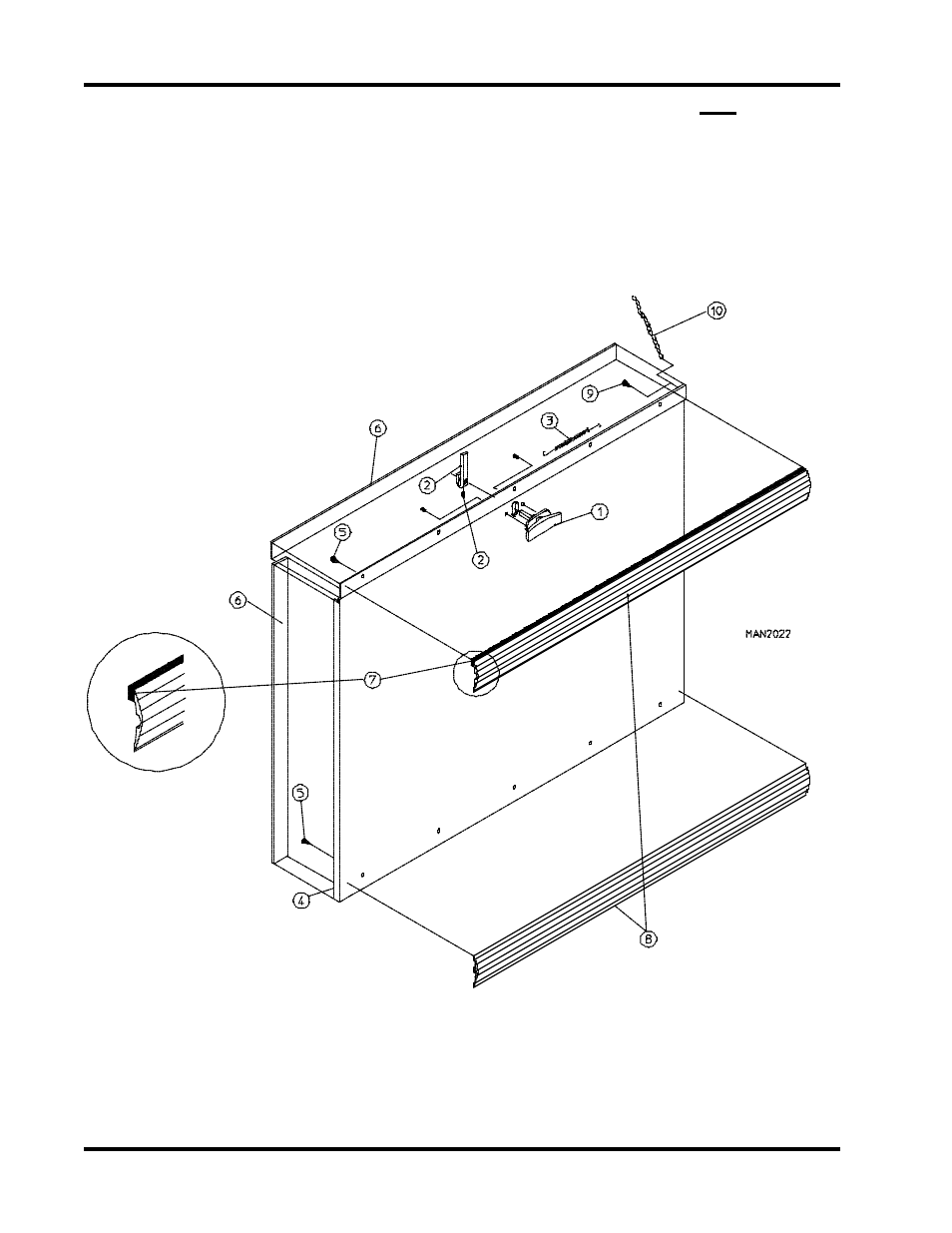 Drop lint door assembly with trim, For all coin models | ADC AD-25 User Manual | Page 30 / 69
