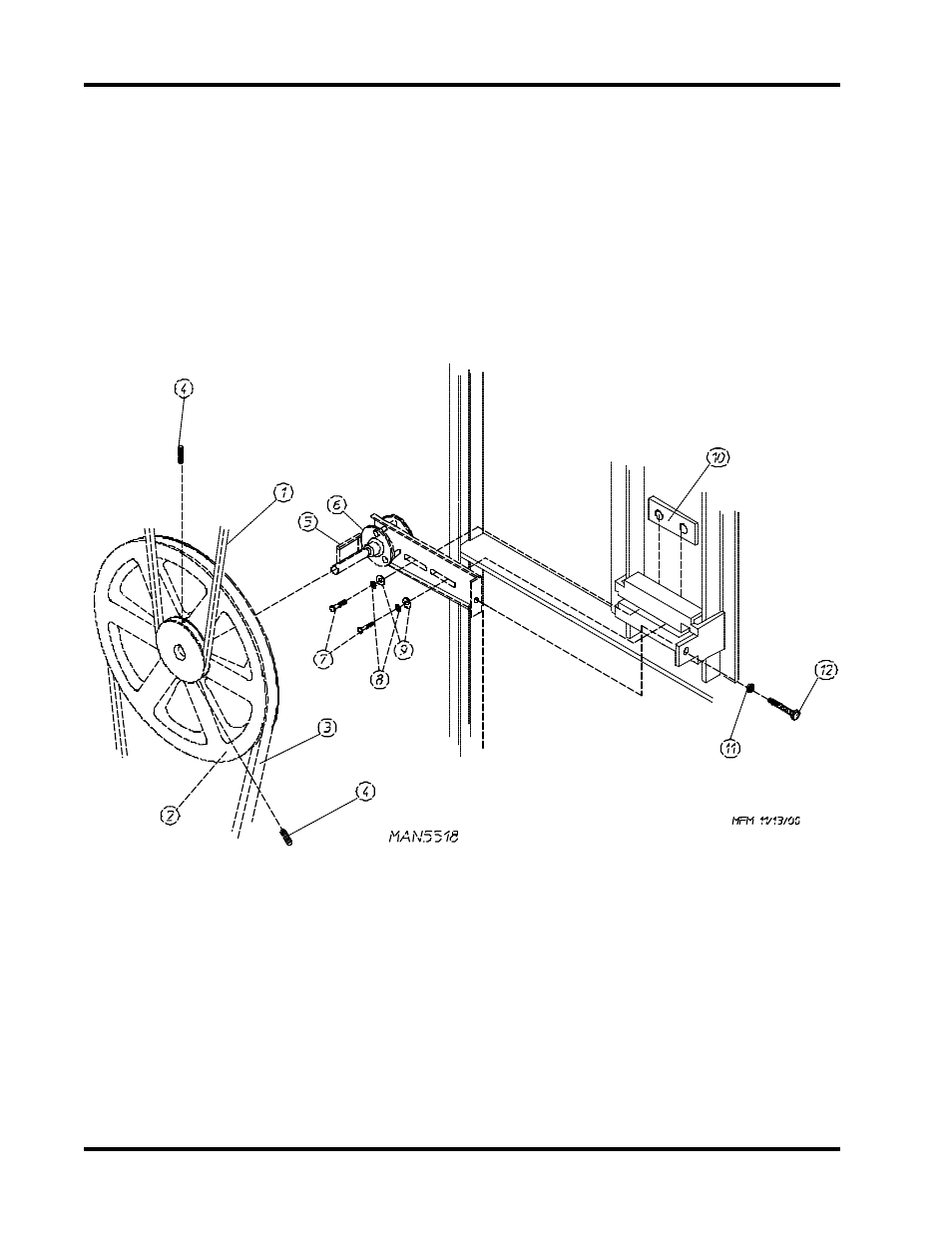 Ad-15/ad-25 idler bearing assembly , 33 | ADC AD-25 User Manual | Page 34 / 69