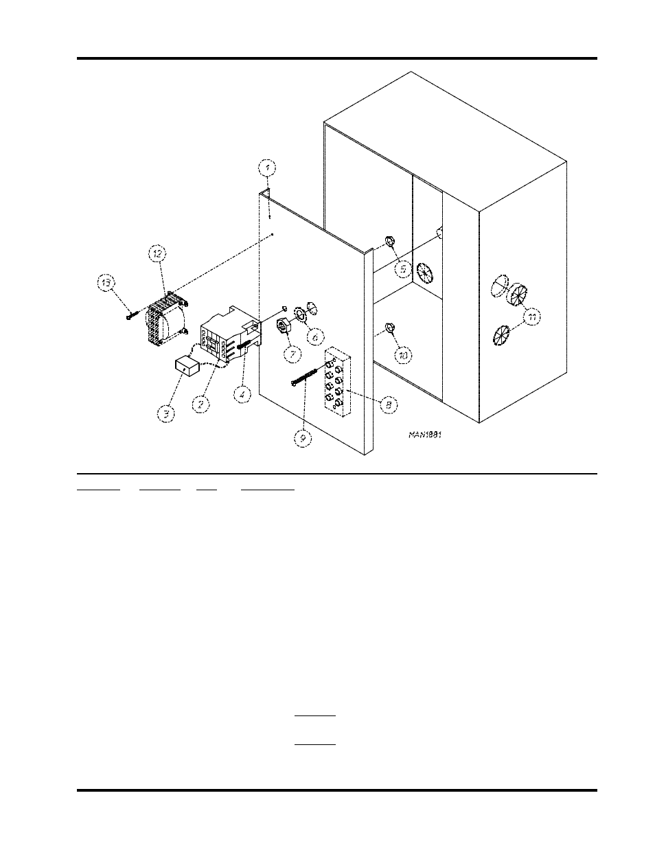 Phase (3ø) motor, electric relay panel assembly | ADC AD-25 User Manual | Page 53 / 69