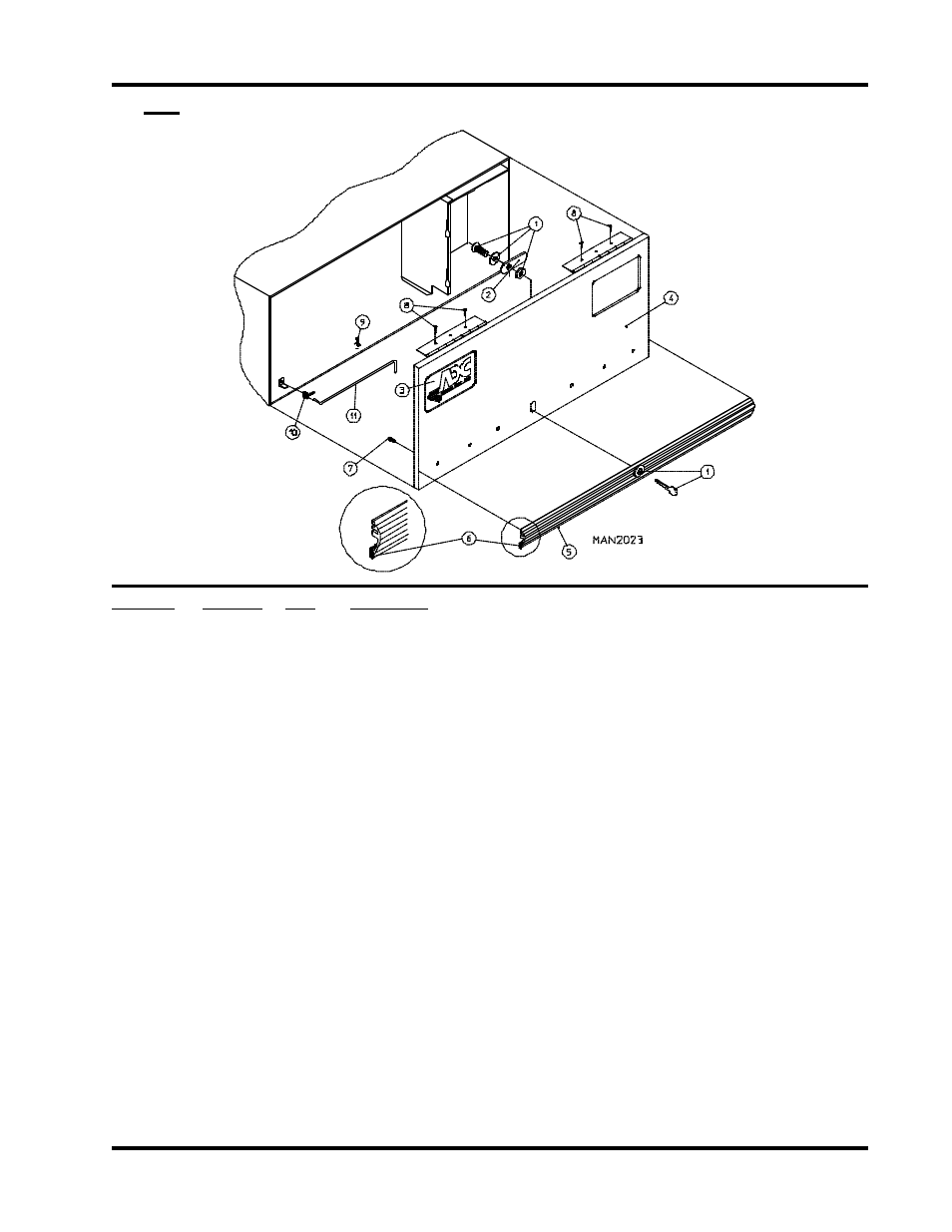 Ad-15 high security control door assembly | ADC AD-25 User Manual | Page 7 / 69