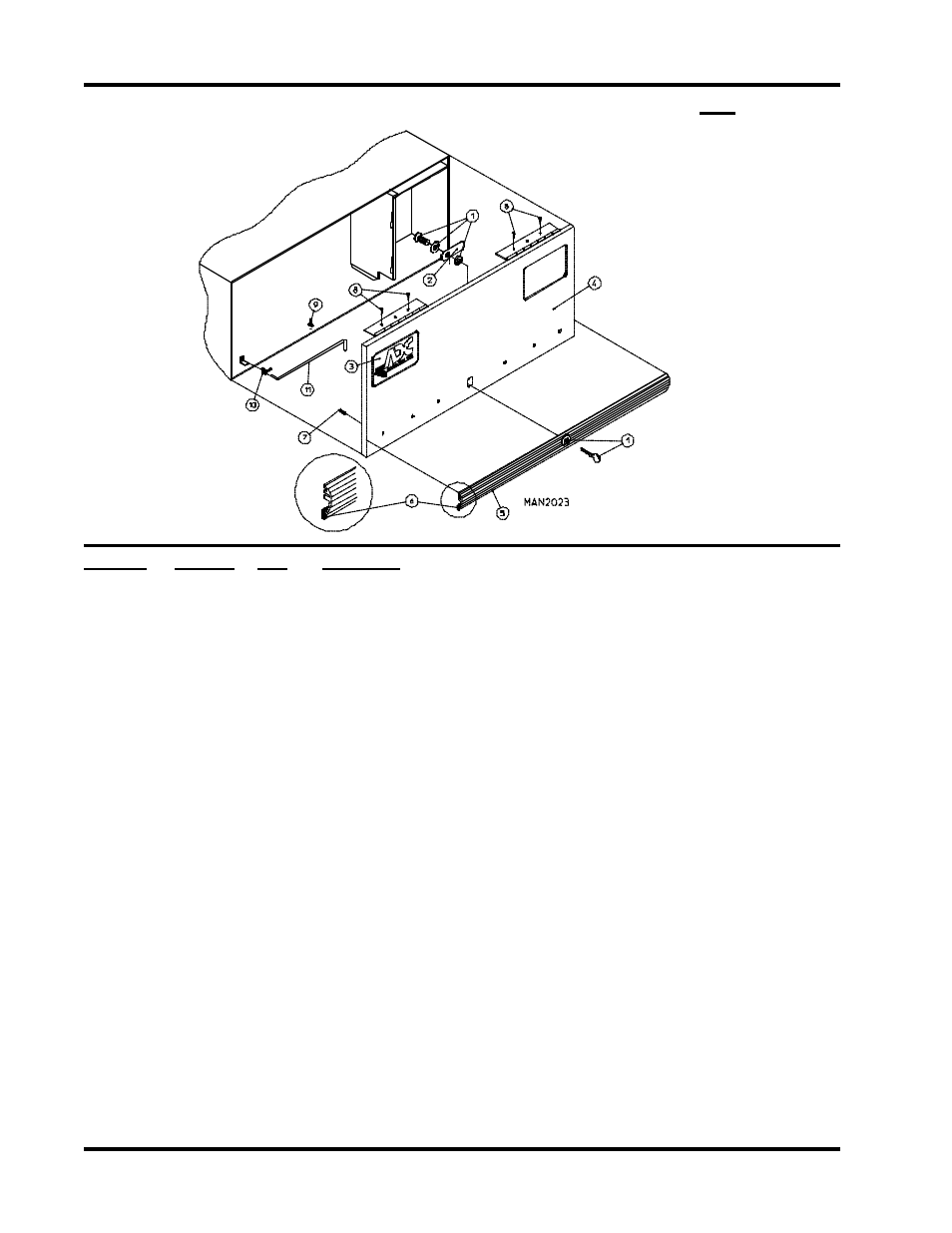 Ad-25 high security control door assembly | ADC AD-25 User Manual | Page 8 / 69