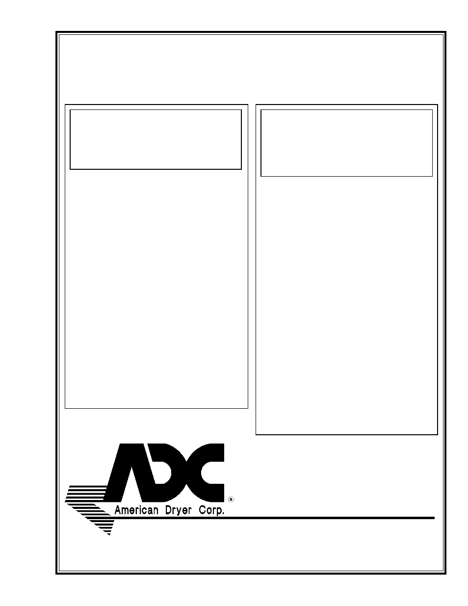 ADC AD-115ES User Manual | 50 pages