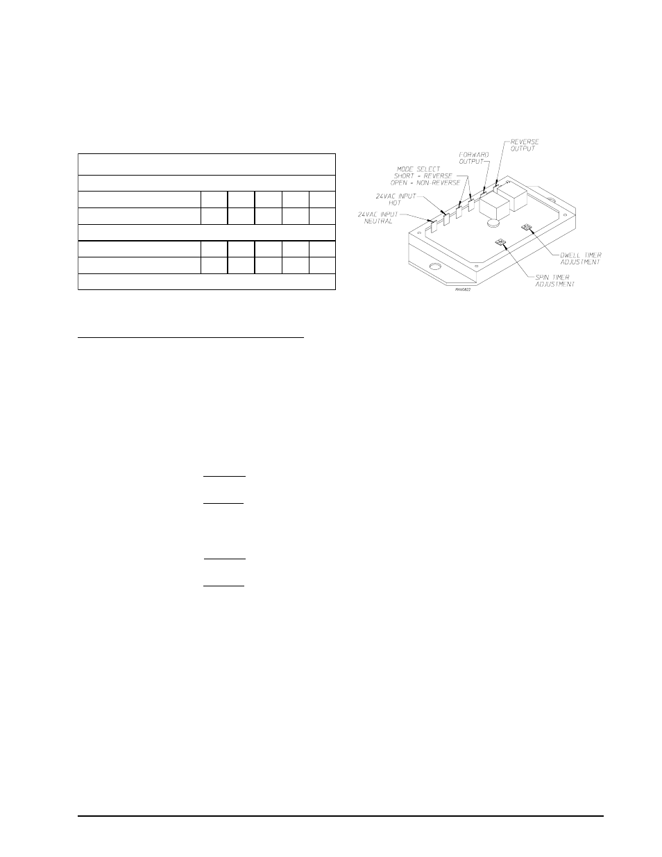 Shutdown instructions, M. shutdown instructions, Reversing timer spin/dwell adjustments | Timing legend | ADC AD-115ES User Manual | Page 39 / 50