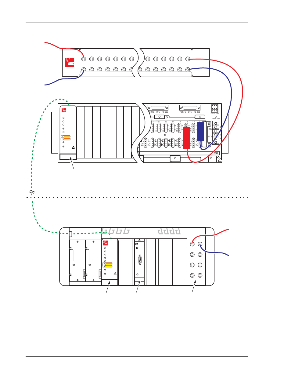 System overview, Figure 2. system overview, Cpe - remote co - local | D3lx co, Bnc panel - front, Bnc panel - rear, Four-position remote cabinet - front d3rcam, D3lx rmt | ADC DL3XR-FCA100 User Manual | Page 10 / 52