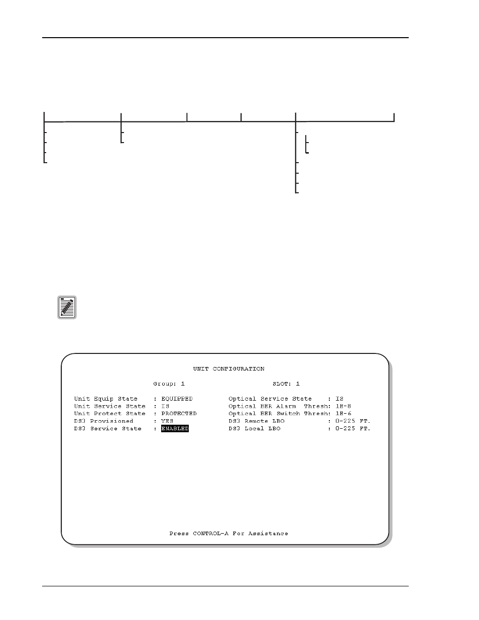 D3rcam menu, Unit configuration, D3rcam men | Unit configuration screen, D3rcam m, Onfiguration | ADC DL3XR-FCA100 User Manual | Page 42 / 52