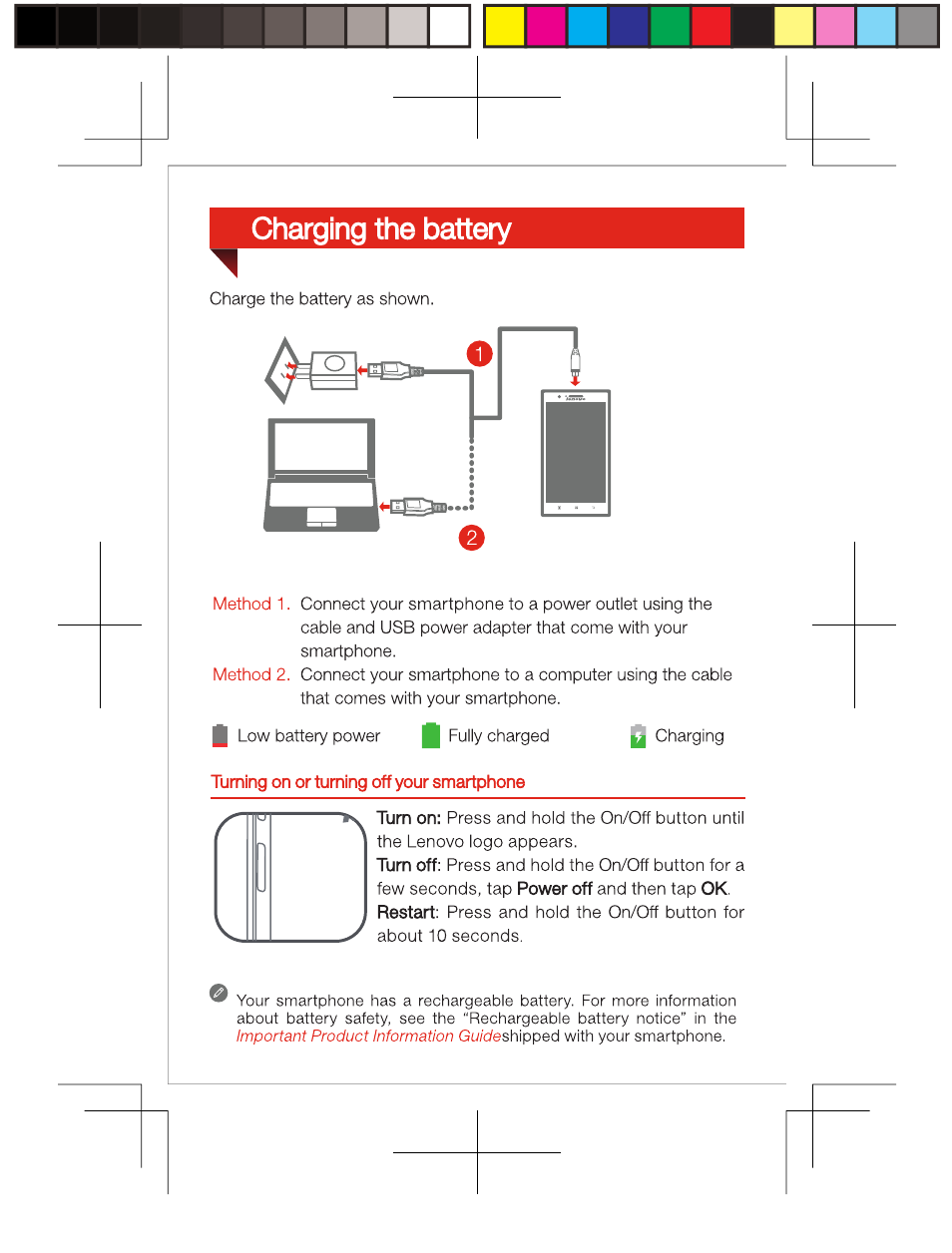 Lenovo A536 Smartphone User Manual | Page 5 / 6