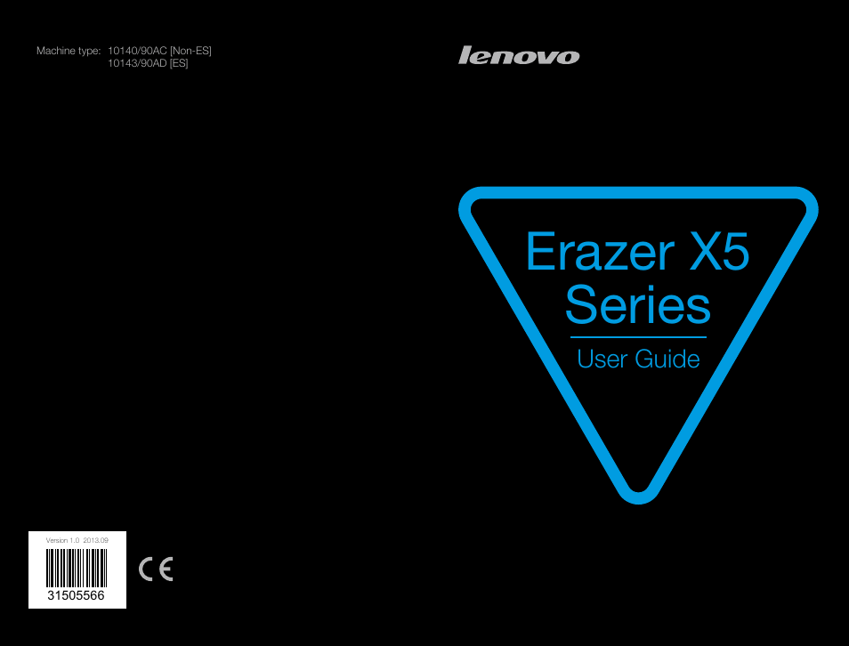 Lenovo Erazer X510 Desktop User Manual | 57 pages