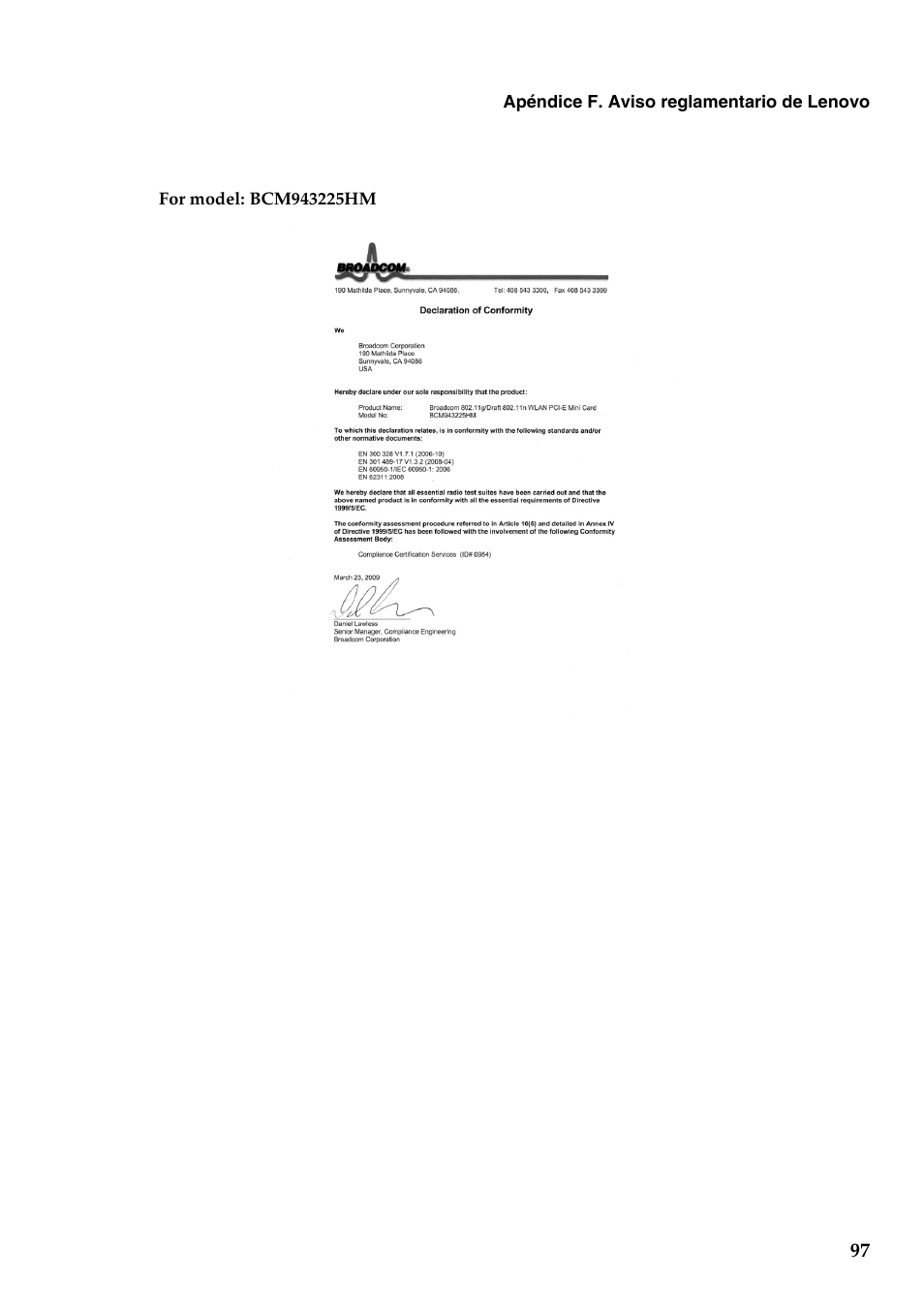 Lenovo G555 Notebook User Manual | Page 105 / 120
