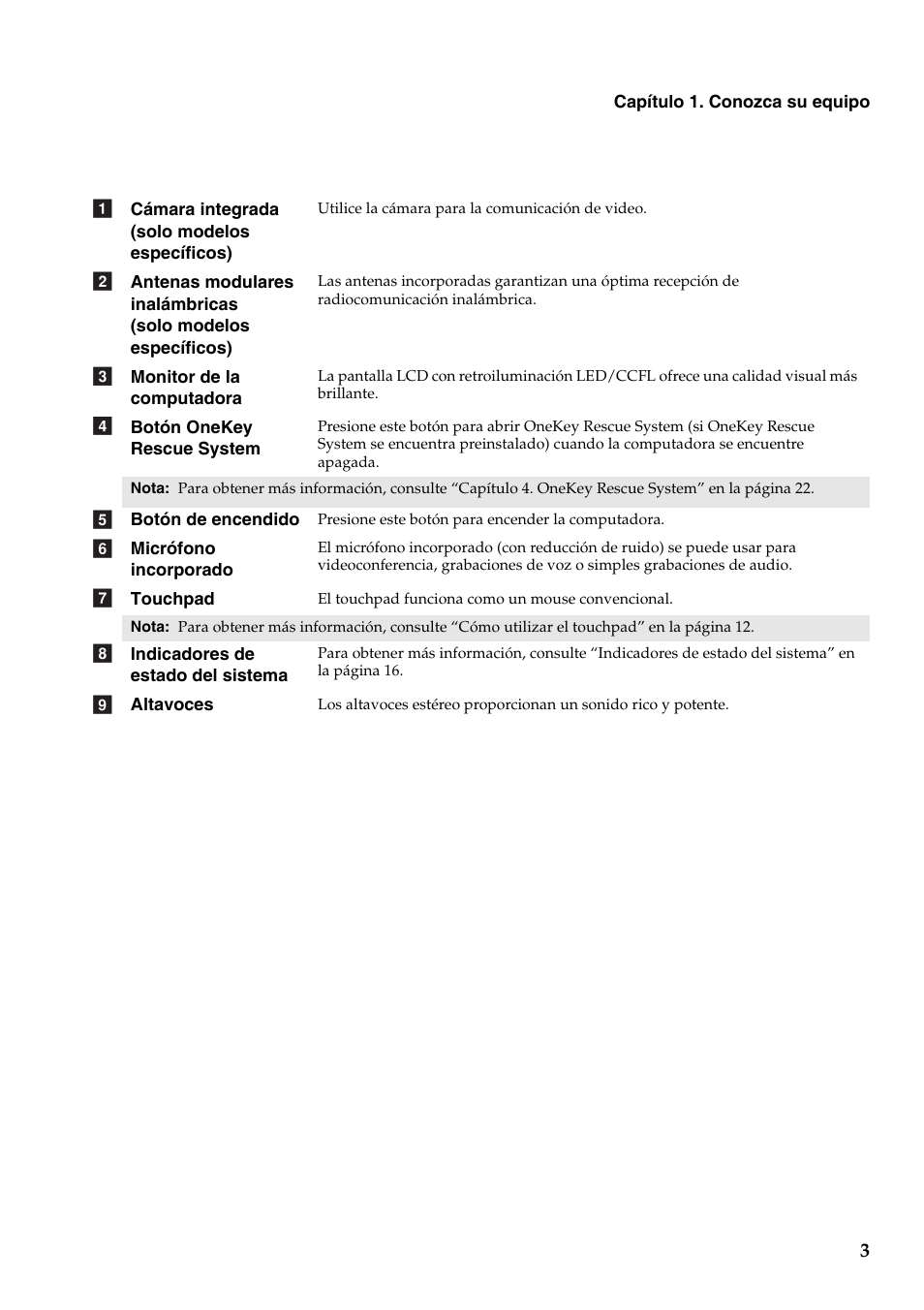 Lenovo G555 Notebook User Manual | Page 11 / 120