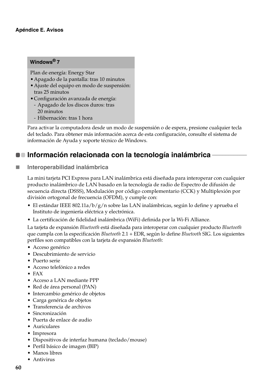 Lenovo G555 Notebook User Manual | Page 68 / 120