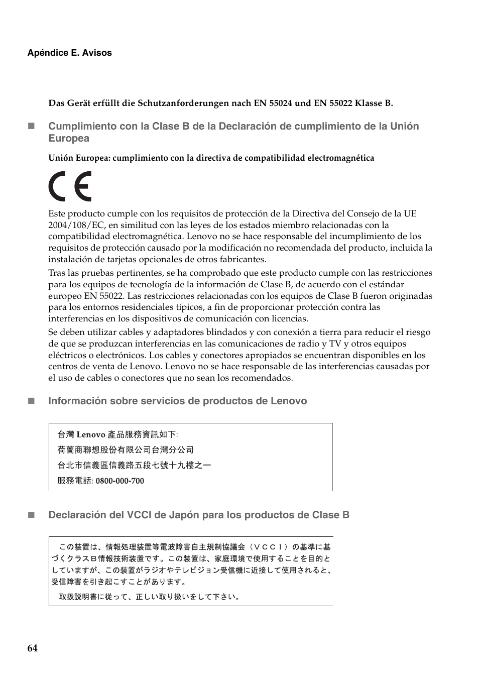 Lenovo G555 Notebook User Manual | Page 72 / 120