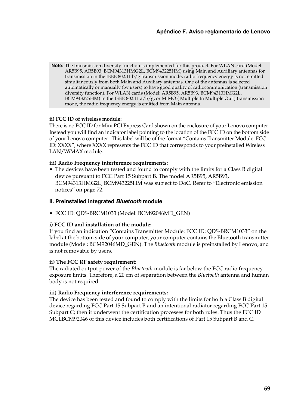 Lenovo G555 Notebook User Manual | Page 77 / 120