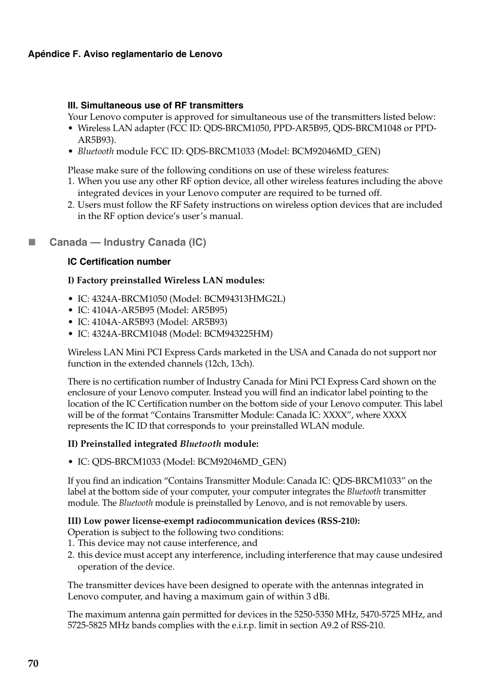 Lenovo G555 Notebook User Manual | Page 78 / 120