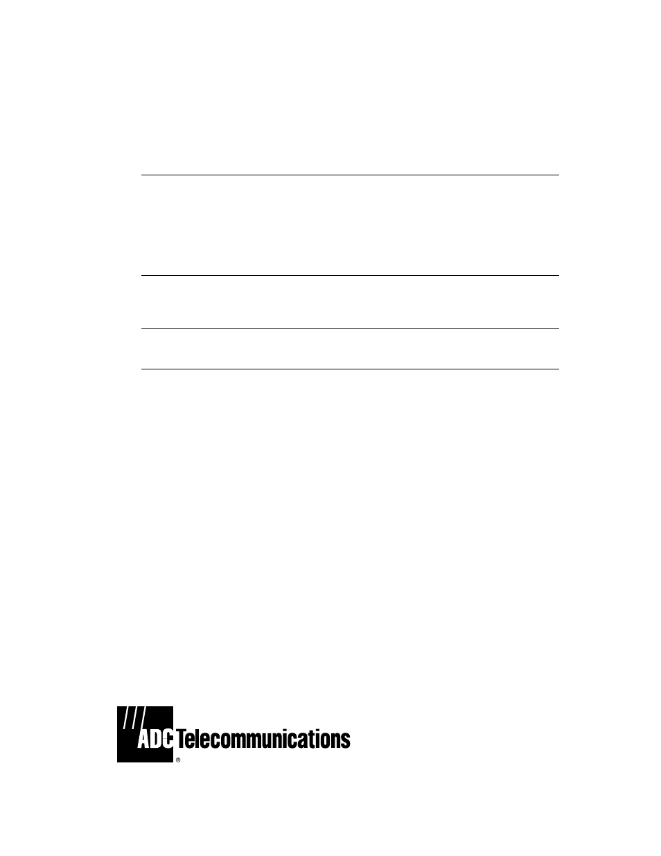 Customer support services | ADC P-90-216 User Manual | Page 15 / 15
