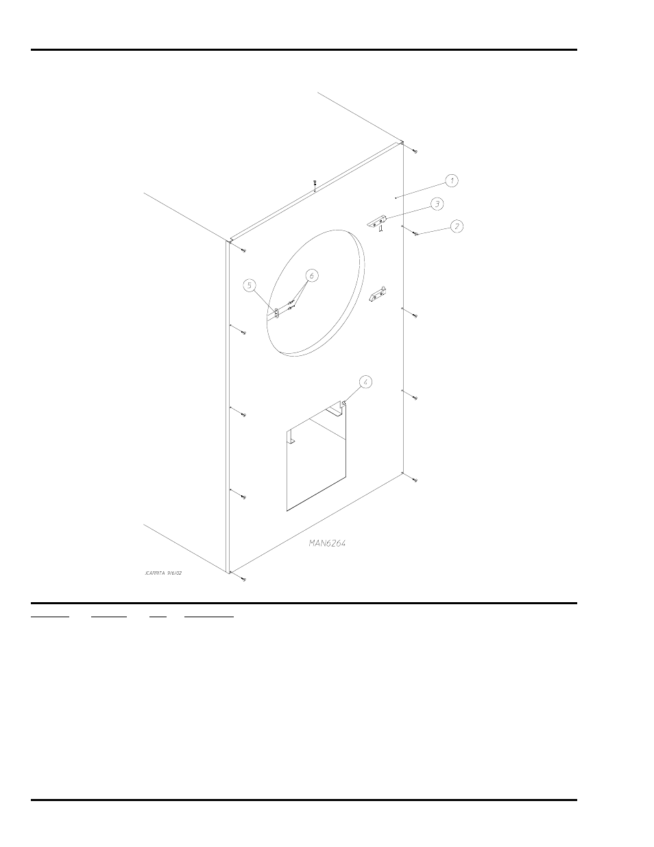 Front panel assembly | ADC AD-30V User Manual | Page 16 / 58