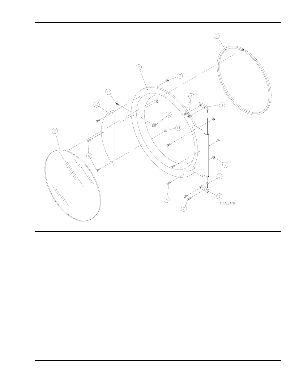 Main door "steel" assembly, Main door “steel” assembly | ADC AD-30V User Manual | Page 19 / 58