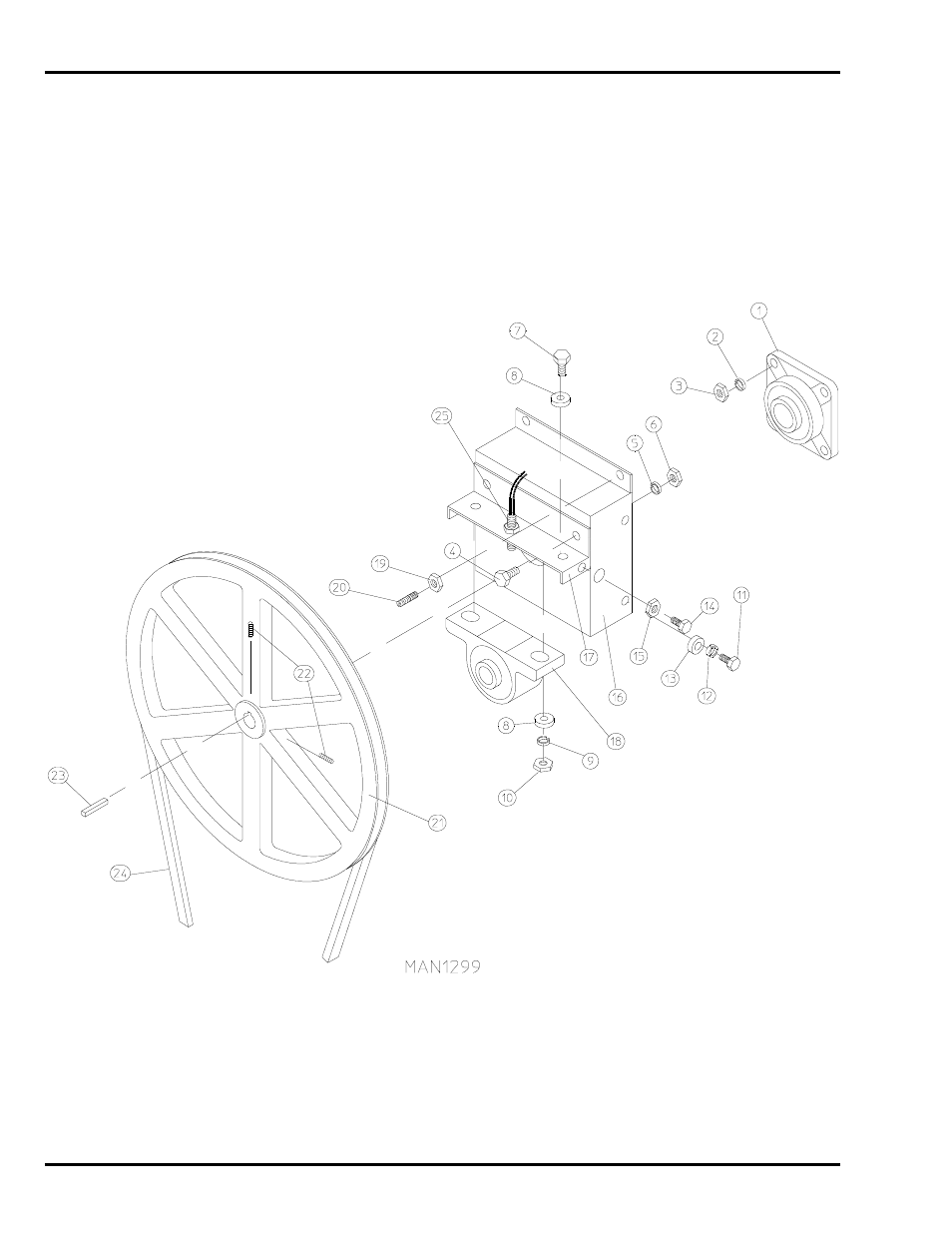 Tumbler bearing assembly | ADC AD-30V User Manual | Page 34 / 58