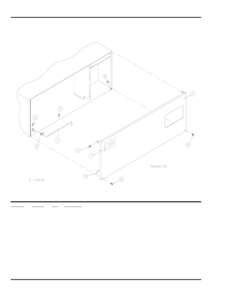 Non-coin control door assembly | ADC AD-30V User Manual | Page 4 / 58