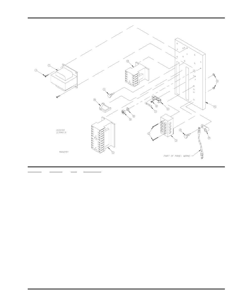 Reversing electric relay panel assembly | ADC AD-30V User Manual | Page 49 / 58