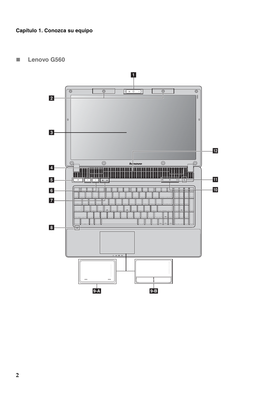 Lenovo G460 Notebook User Manual | Page 10 / 136