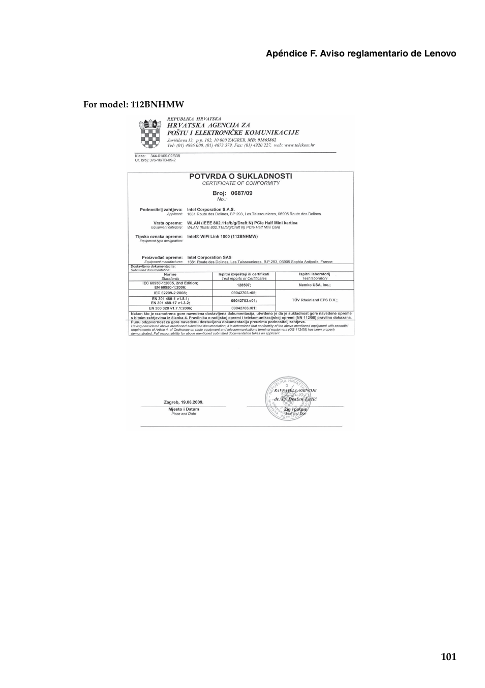 Lenovo G460 Notebook User Manual | Page 109 / 136
