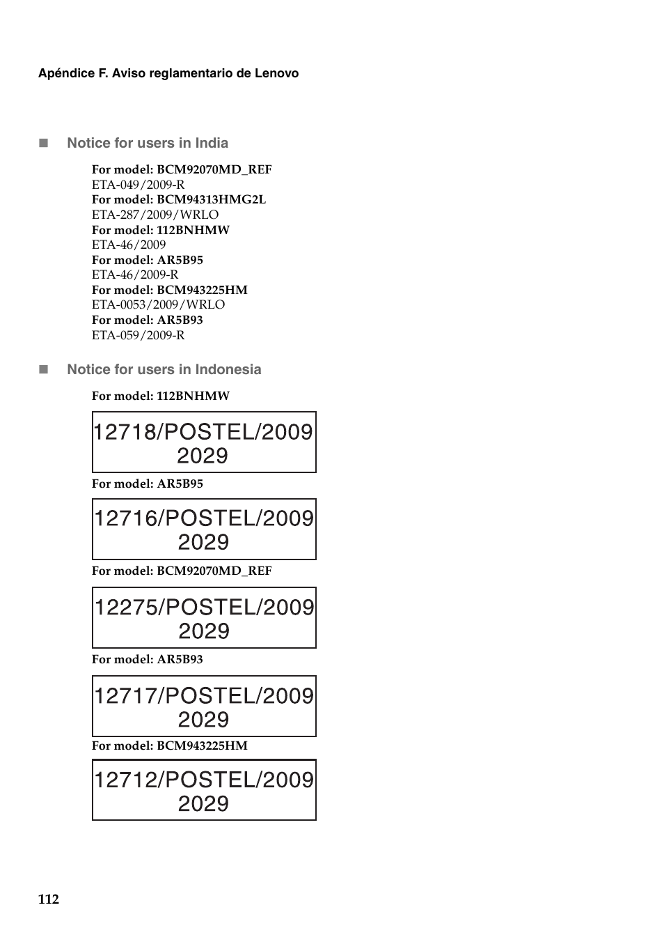 Lenovo G460 Notebook User Manual | Page 120 / 136