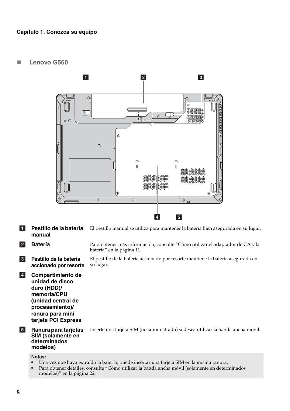 Lenovo g560 | Lenovo G460 Notebook User Manual | Page 16 / 136