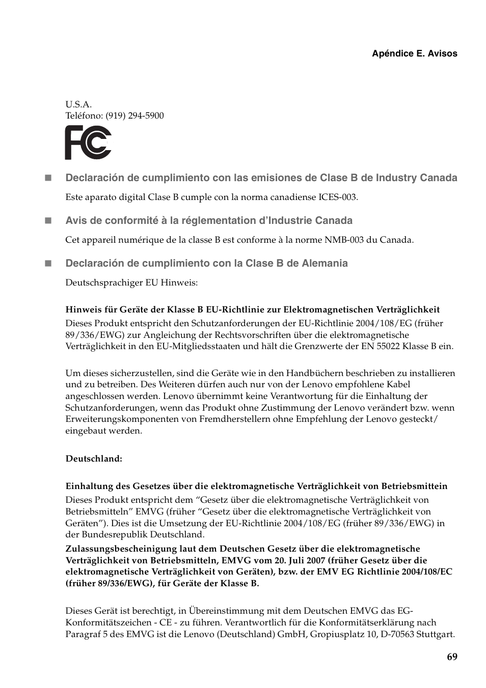 Lenovo G460 Notebook User Manual | Page 77 / 136