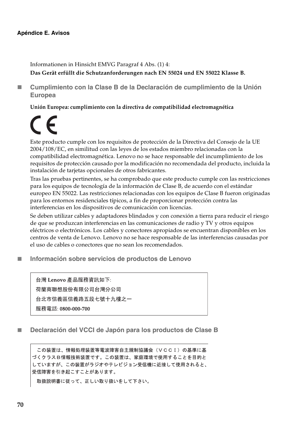 Lenovo G460 Notebook User Manual | Page 78 / 136