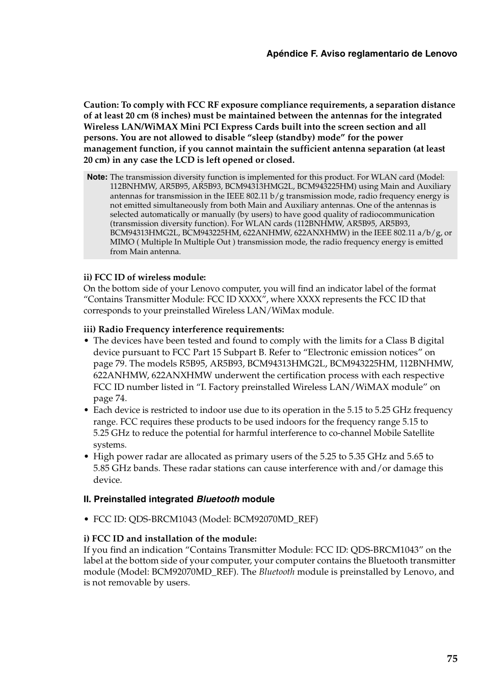 Lenovo G460 Notebook User Manual | Page 83 / 136