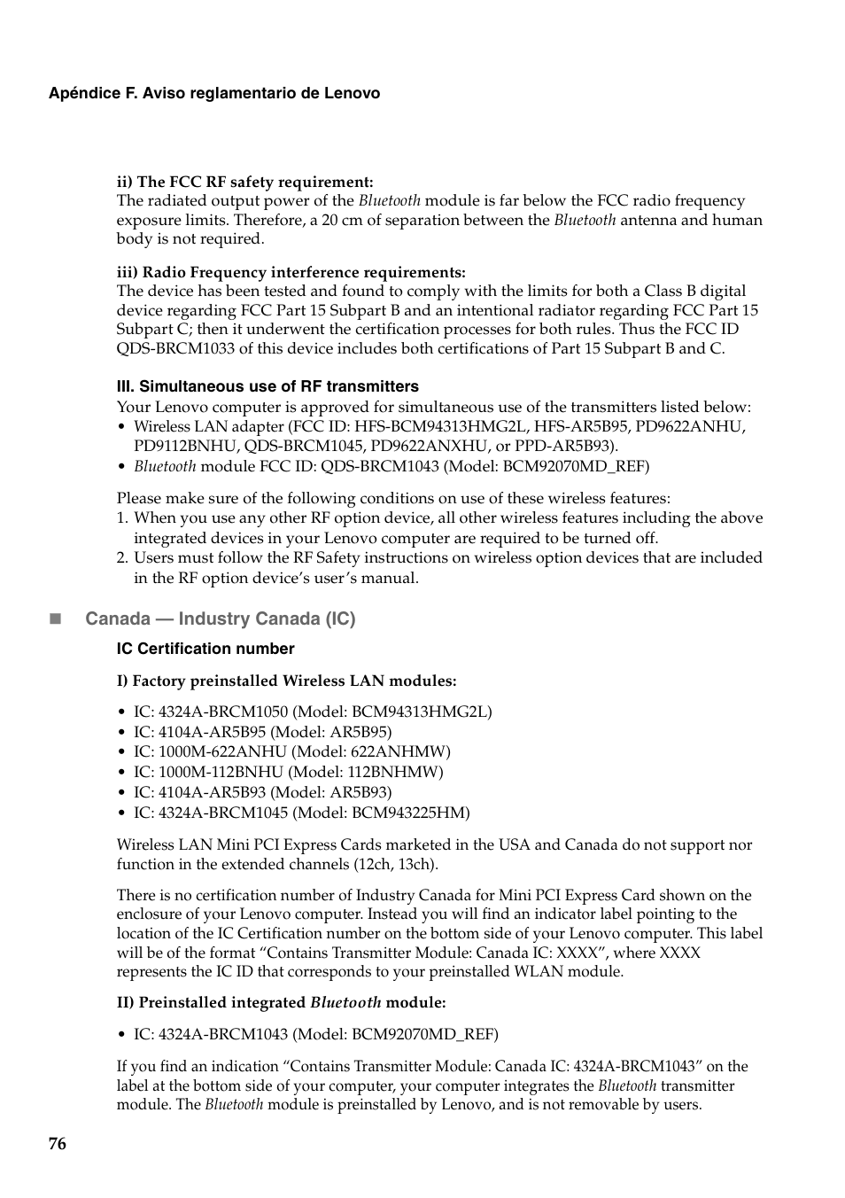 Lenovo G460 Notebook User Manual | Page 84 / 136