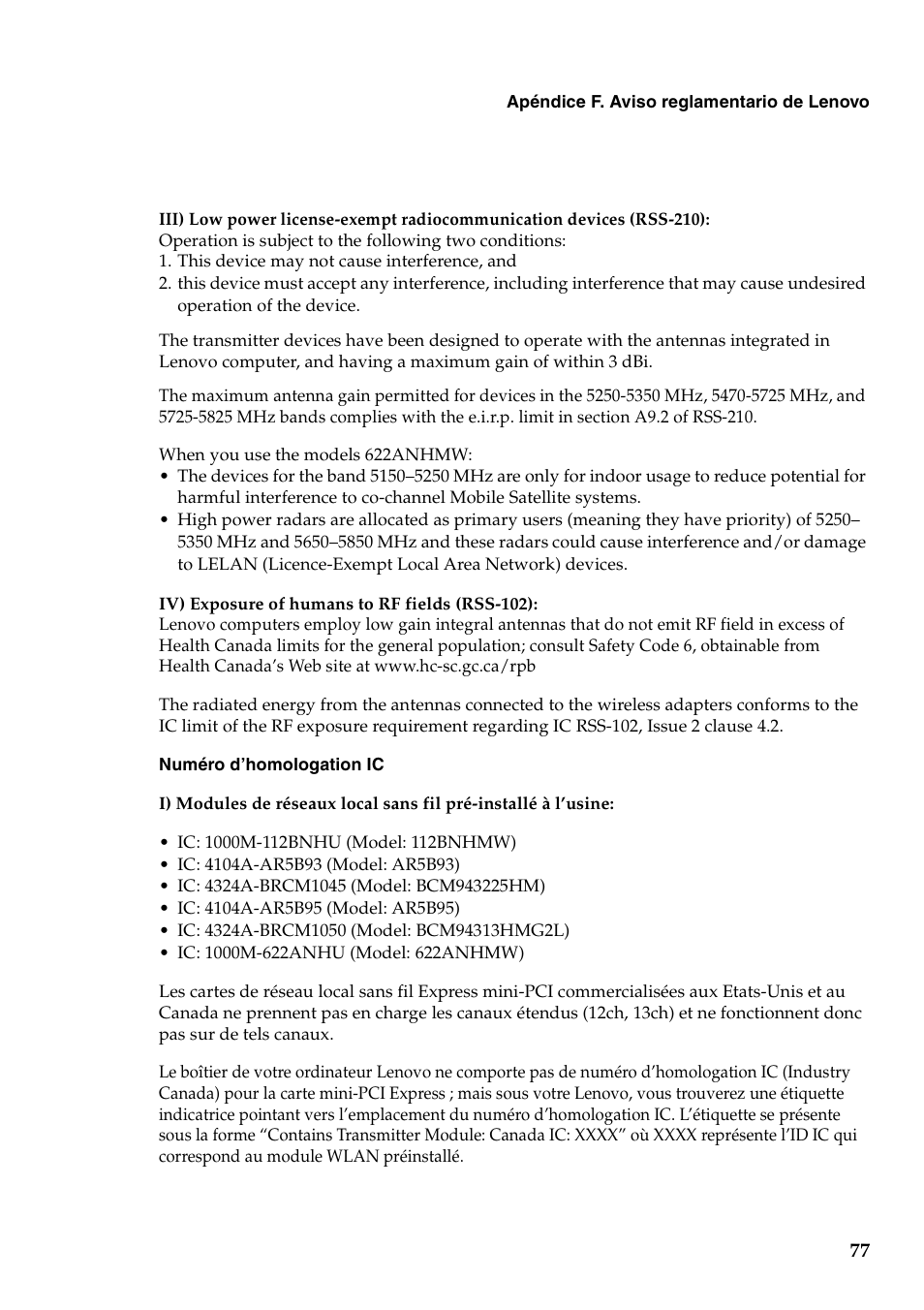 Lenovo G460 Notebook User Manual | Page 85 / 136